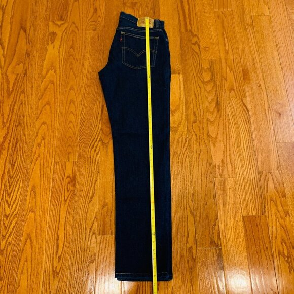 VINTAGE LEVIS 510'S SLIM FIT LOWER RISE JEANS Size 10 - Picture 16 of 16